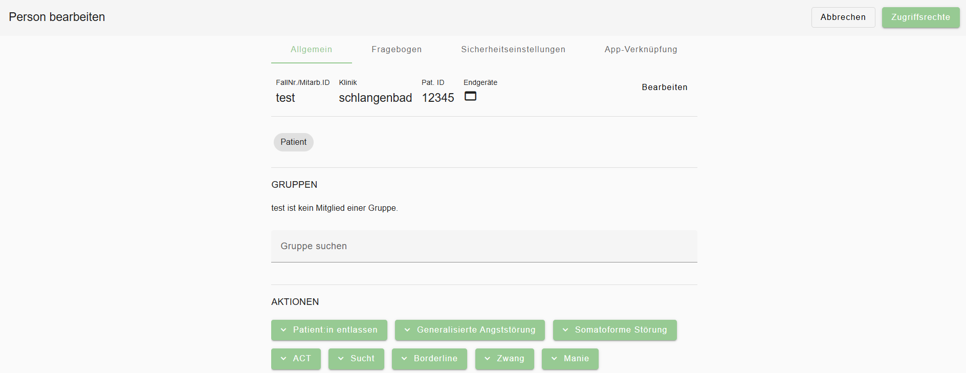PatientInnenprofil
